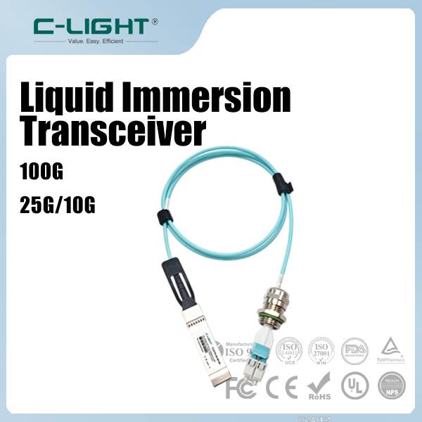 Liquid Immersion Transceiver
