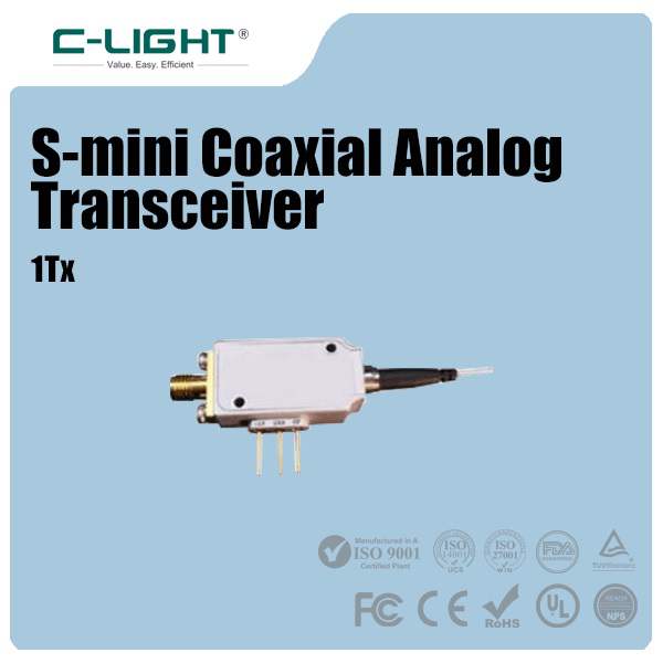 S-Mini Coaxial Analog 1Tx Transceiver