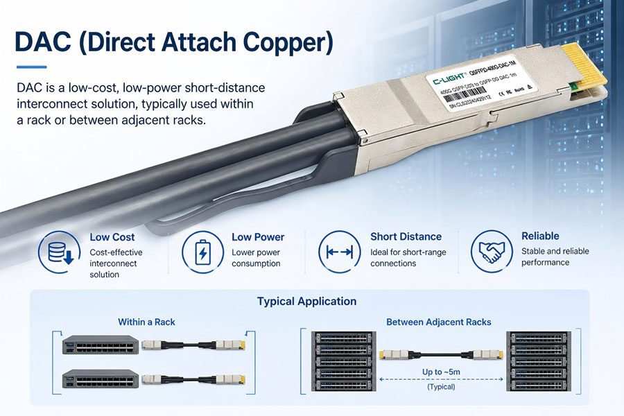 Why AI Data Centers Depend on DAC and AOC High-Speed Interconnects