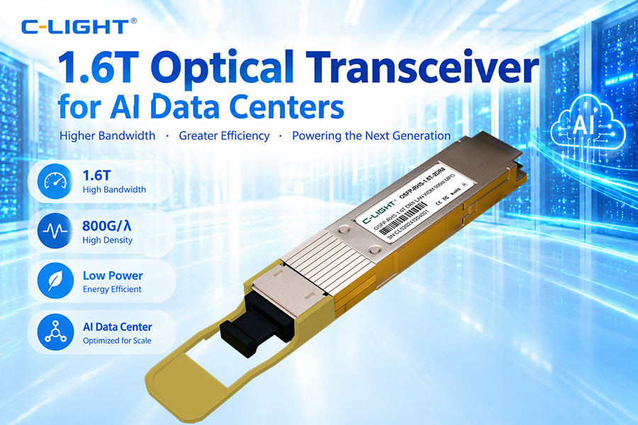 1.6T Optical Transceiver for AI Data Centers