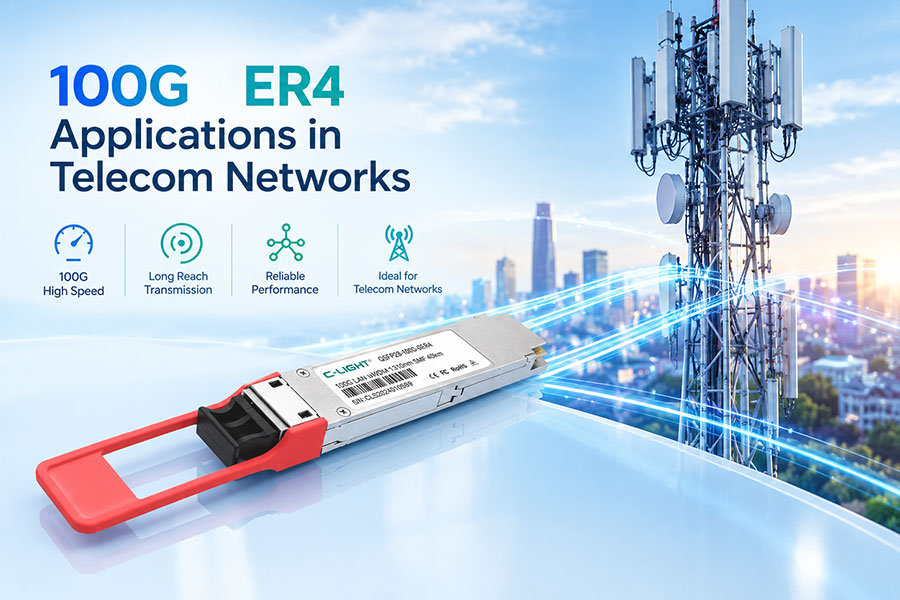100G ER4 Applications in Telecom Networks