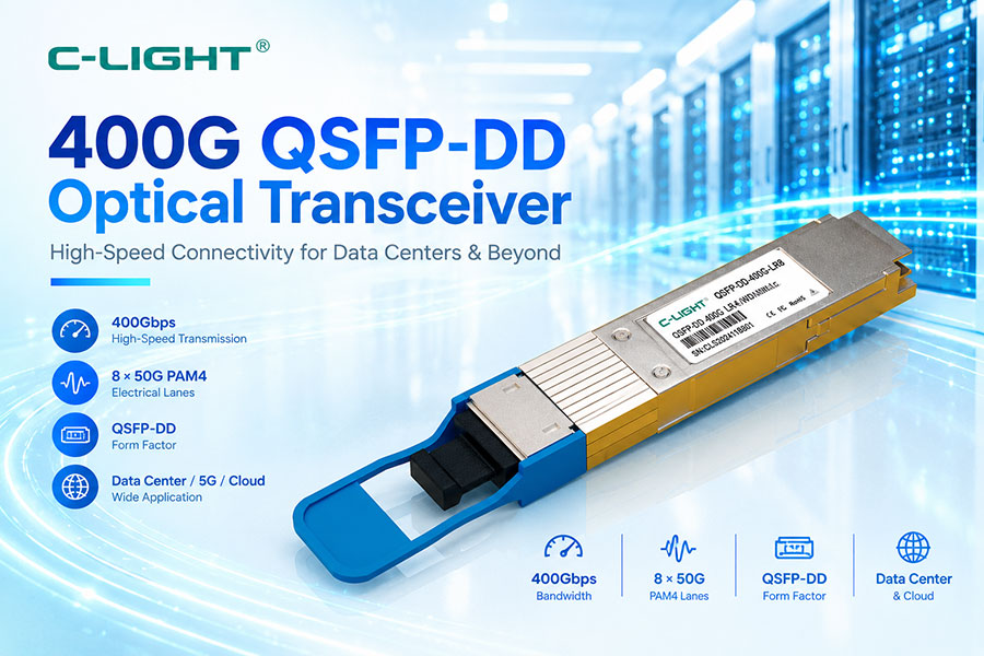 400G QSFP-DD Optical Transceiver