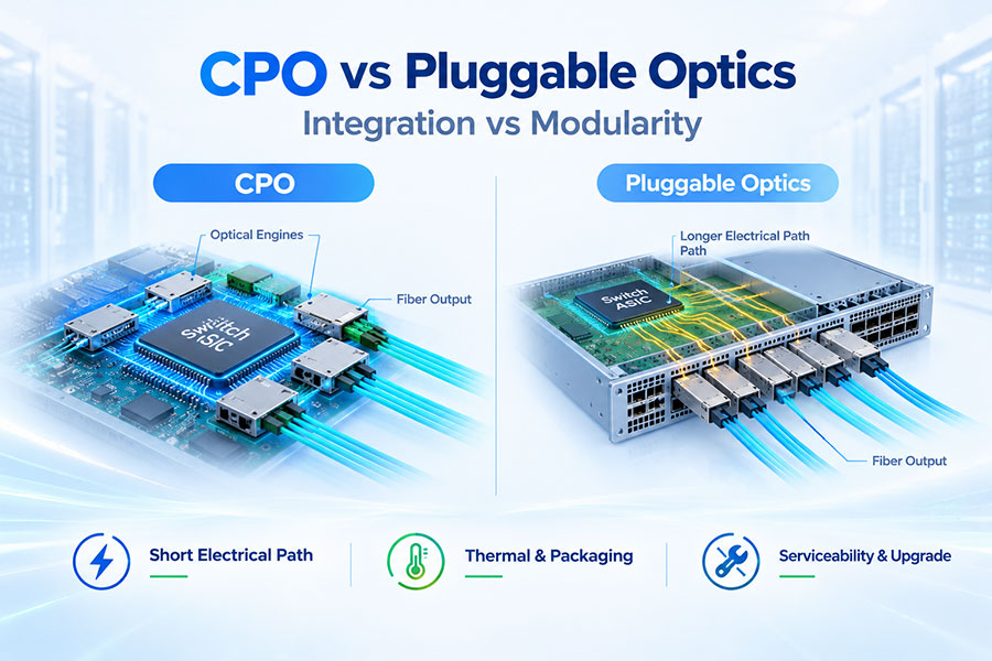 CPO vs Pluggable Optics