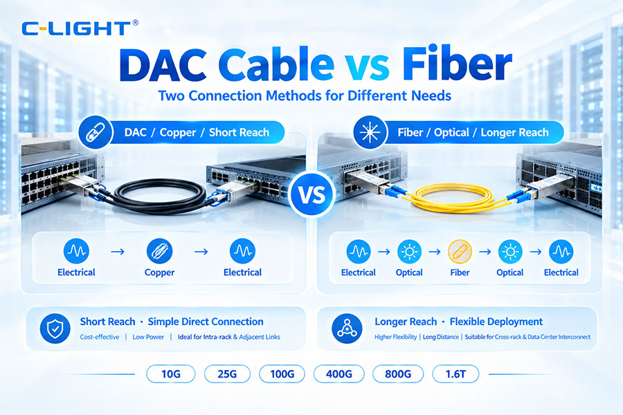 DAC Cable vs Fiber