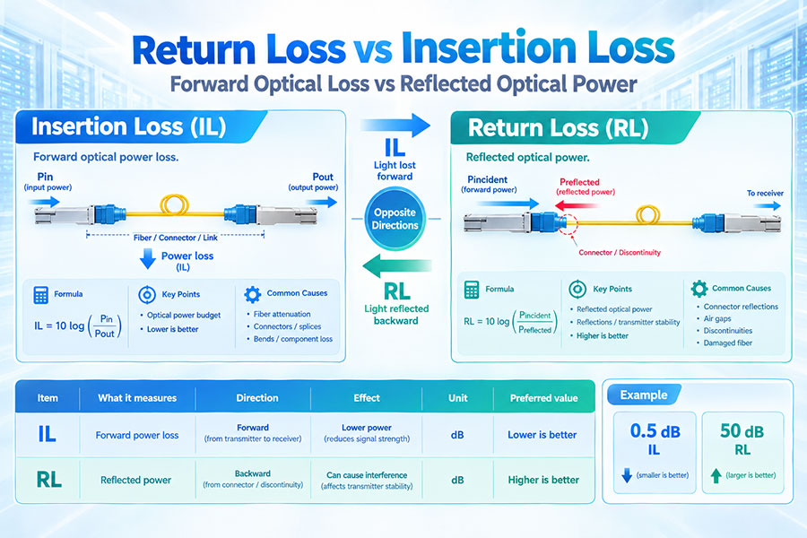Return Loss vs Insertion Loss