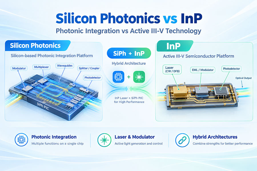 Silicon Photonics vs InP