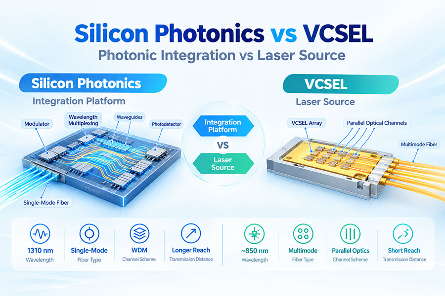 Silicon Photonics vs VCSEL