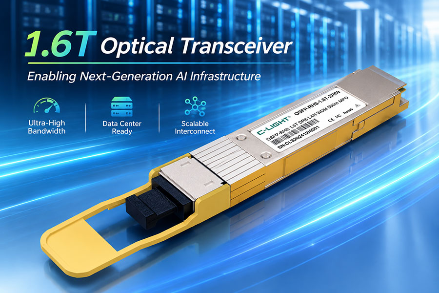 1.6T Optical Transceiver Architecture