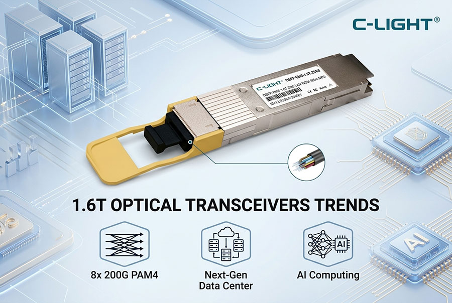 1.6T Optical Transceivers: The Next Generation of Data Center Connectivity