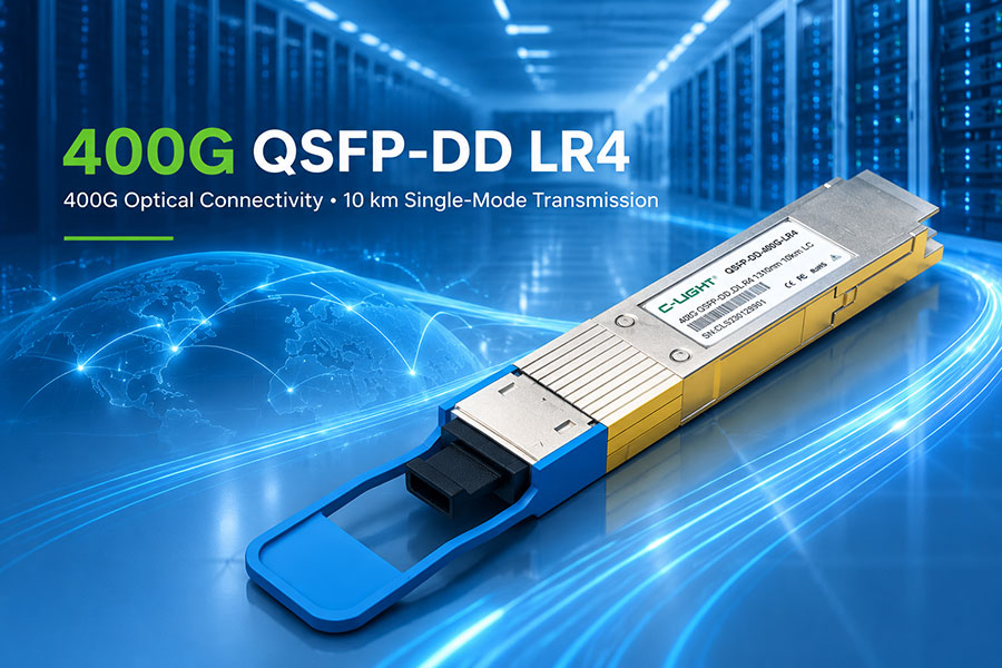 400G QSFP-DD LR4 10km
