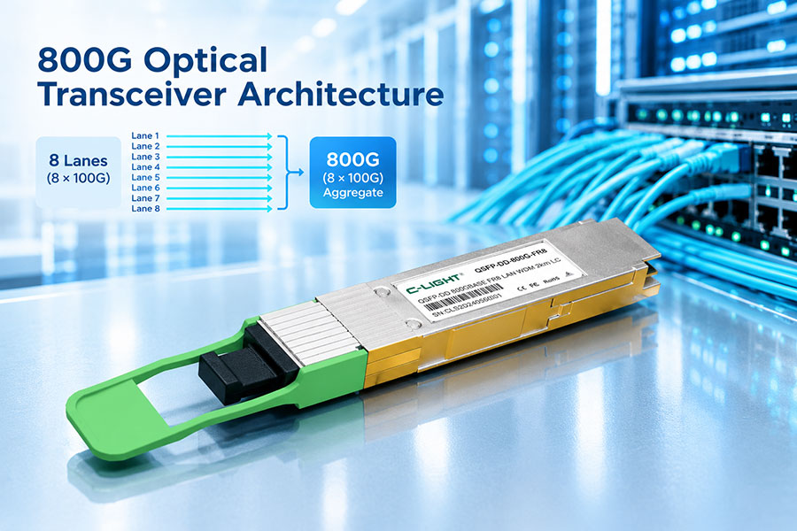800G Optical Transceiver Architecture