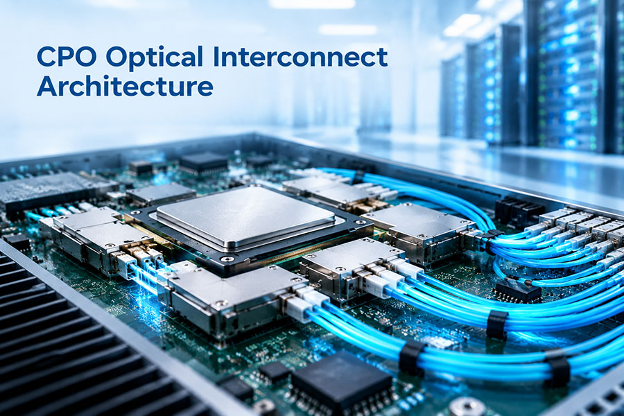 CPO Optical Interconnect Architecture