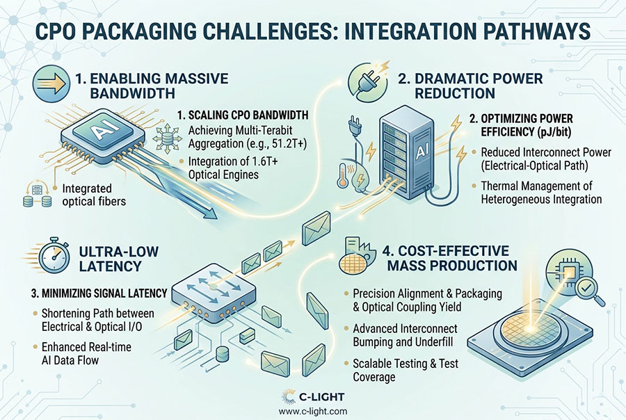CPO Packaging Challenges
