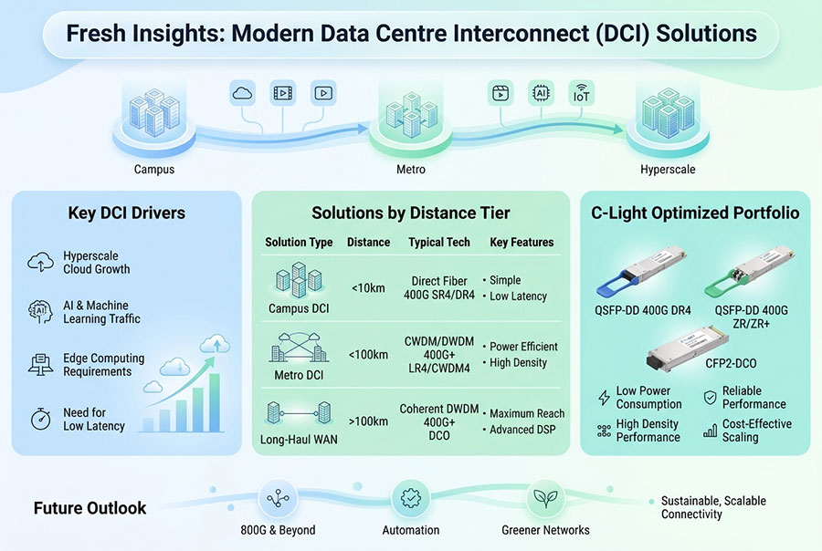 Data Centre Interconnect: Architecture, Optical Technologies and Deployment