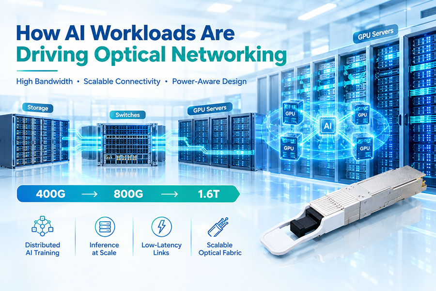 How AI Workloads Are Driving Optical Networking