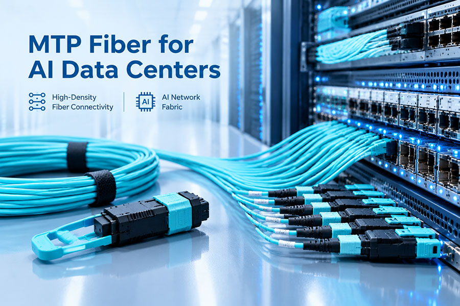 MTP Fiber for AI Data Centers