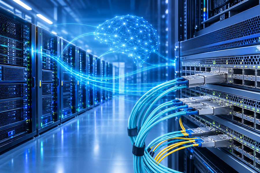 Optical Connectivity for AI Inference
