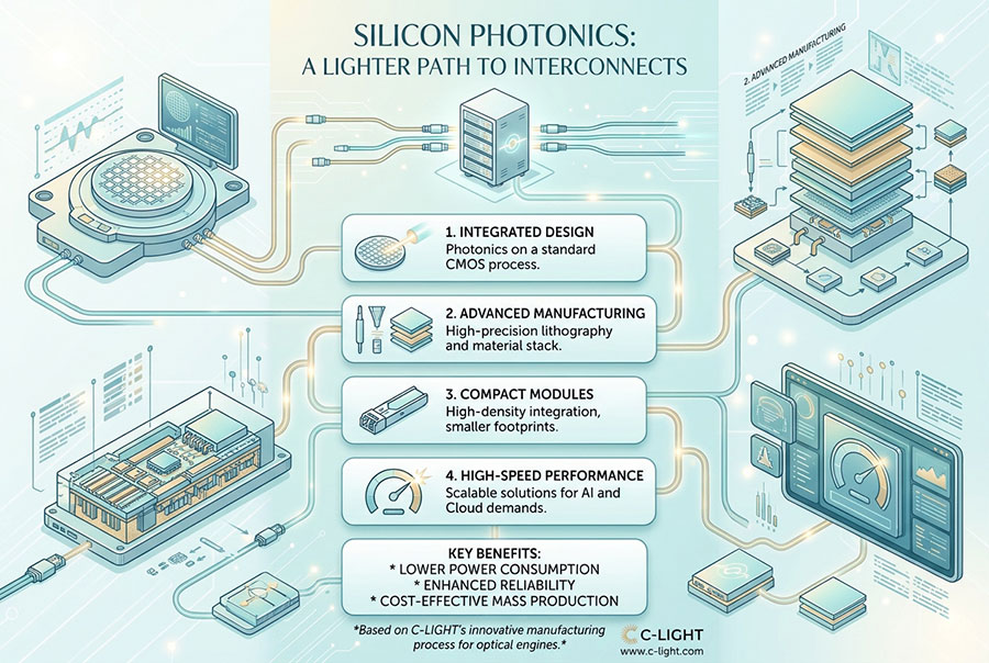 Silicon Photonics Manufacturing Process