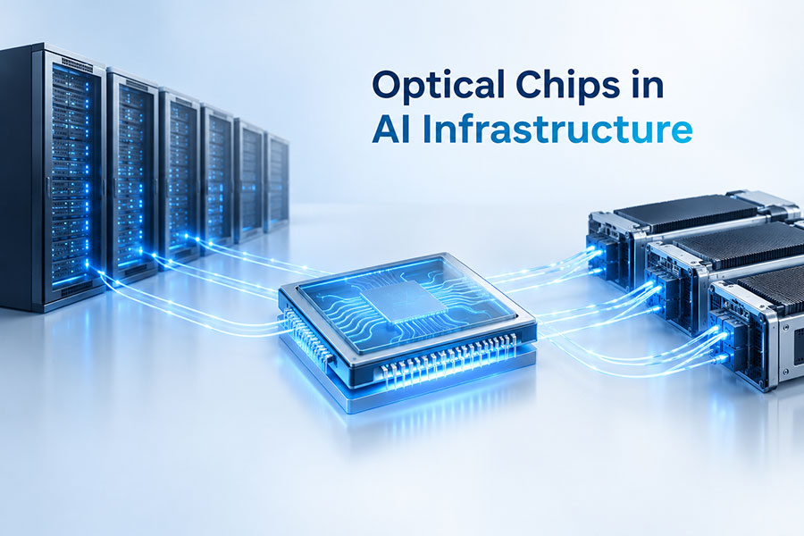 The Growing Role of Optical Chips in AI Infrastructure